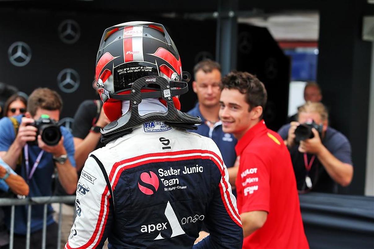 Arthur Leclerc and Charles Leclerc in 2019.v1