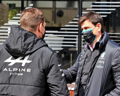 Toto Wolff at Imola in 2021 - Formula1news.co.uk